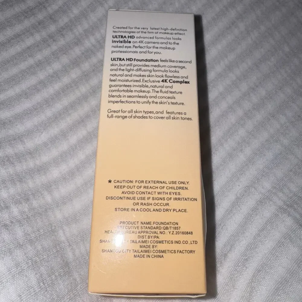 New TLM Tailaimei Professional Color Changing Foundation Adjusting Naked All Day